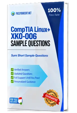 Pass Your CompTIA Linux+ XK0-006 Exam with Actual Exam Questions on First Try!