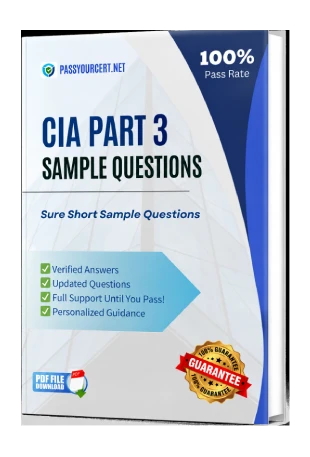 Pass Your IIA CIA Part3 Exam with Actual Exam Questions on First Try!