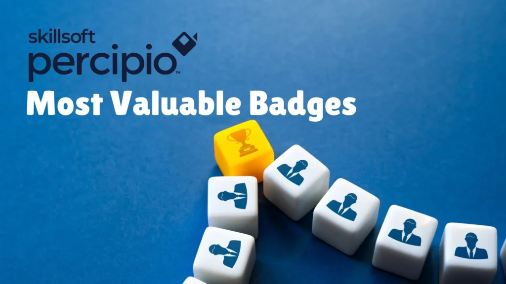 Most Valuable Badges Percipio